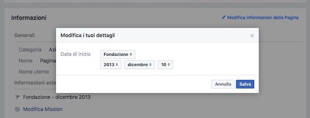 Come mostrare la data di nascita su Facebook