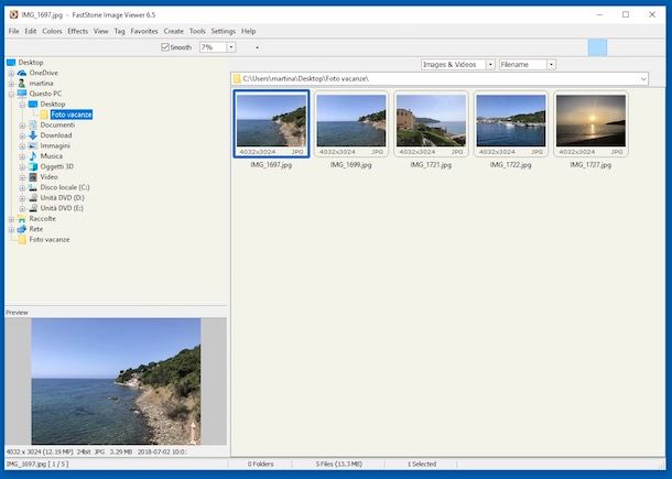 Programmi per organizzare foto