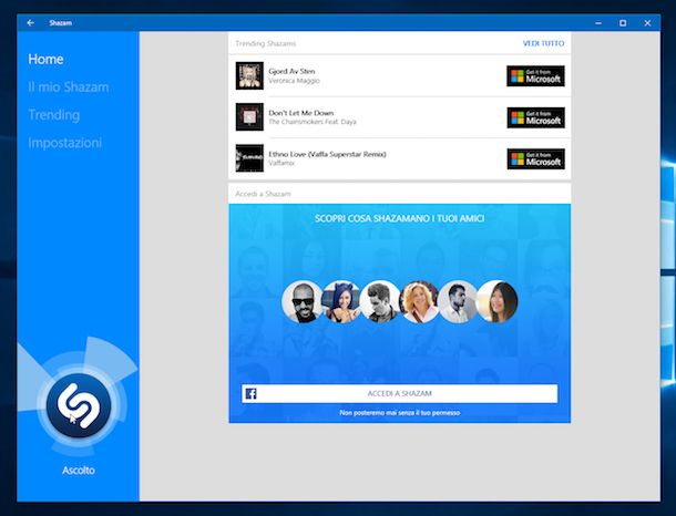 Programmi per identificare canzoni