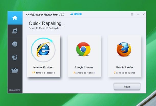 Anvi Browser Repair Tool