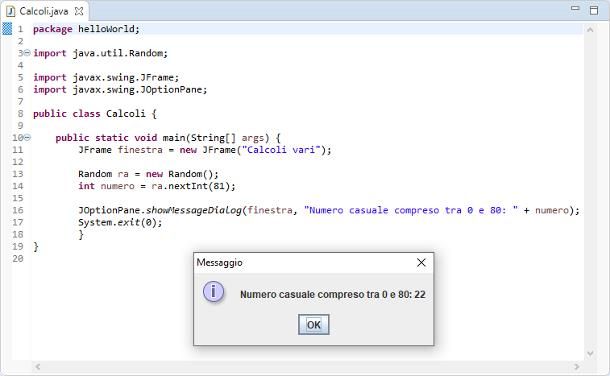 Come generare numeri casuali in Java