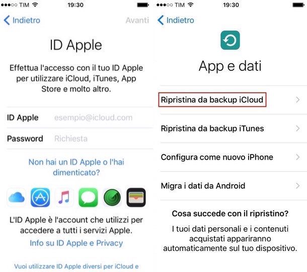 Come recuperare contatti iPhone