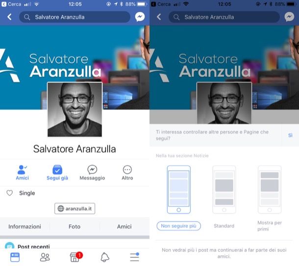 Come Oscurare Un Amico Su Facebook