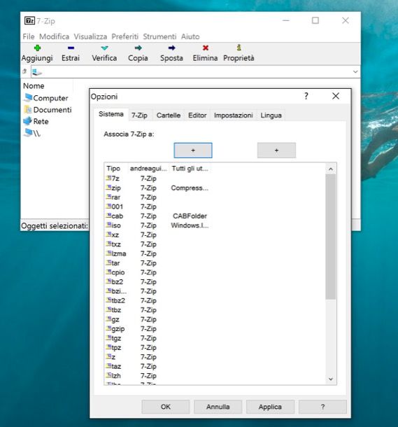 Come estrarre file RAR con password