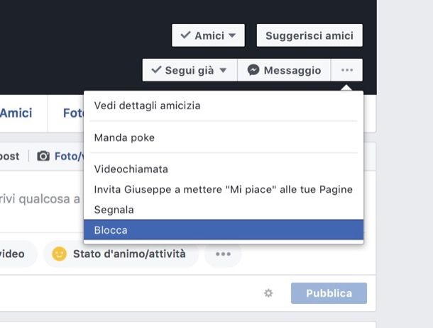 Come oscurare un amico su Facebook | Salvatore Aranzulla