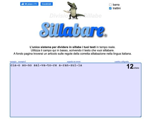 Sillabare.it