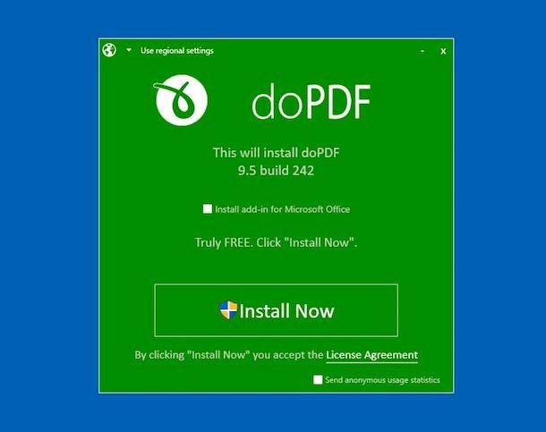 Come salvare un documento in PDF