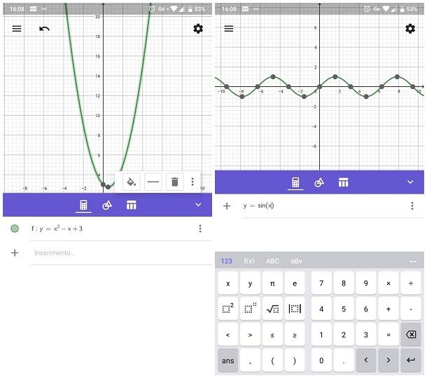 Programmi per disegnare funzioni