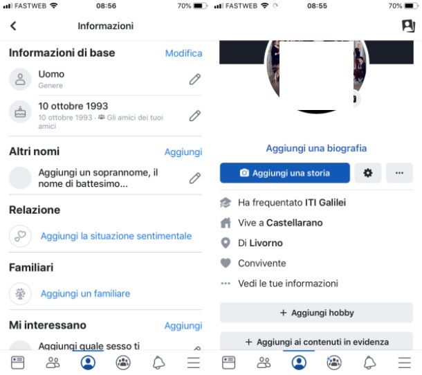 Facebook smartphone
