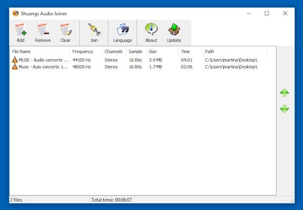 Programmi per unire canzoni