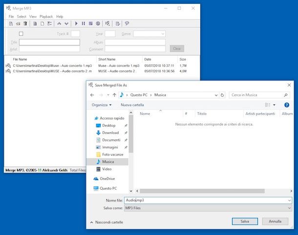 Programmi per unire canzoni
