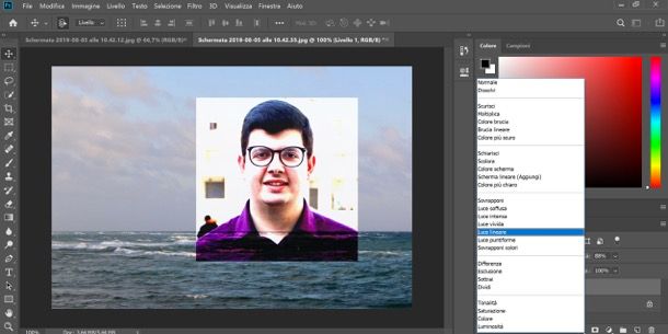 Fondere due immagini con Photoshop 