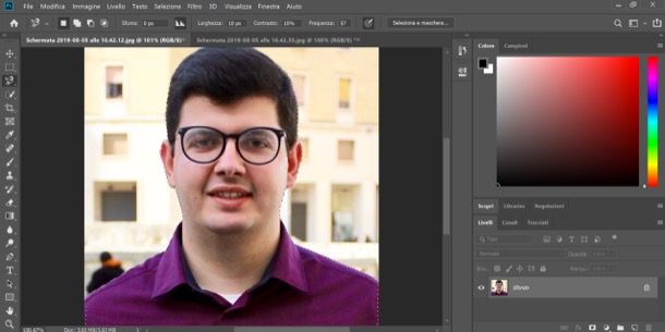 Scontornare con Photoshop