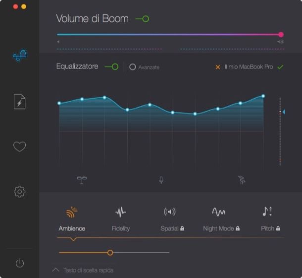 equalizzatore audio per pc