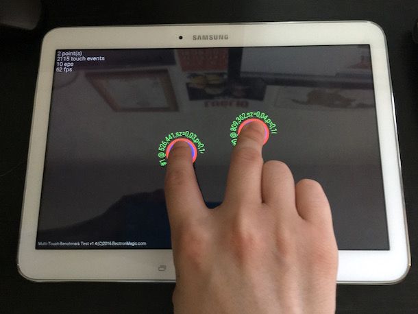 Come calibrare il touch screen Android