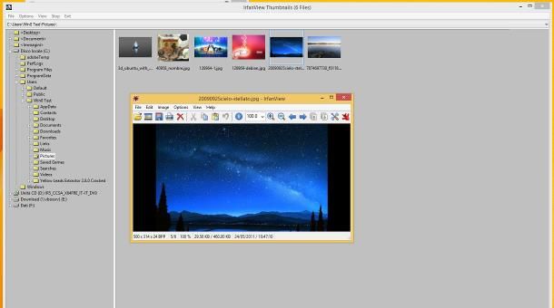 Programmi per scorrere foto su Windows 8