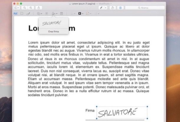 Come firmare un documento digitale