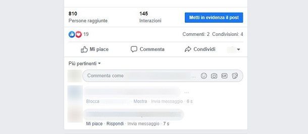 Bannare un utente dai commenti di una pagina Facebook da Web