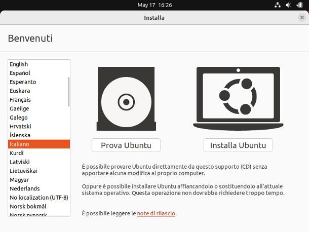 Come installare Ubuntu su Windows: dual boot