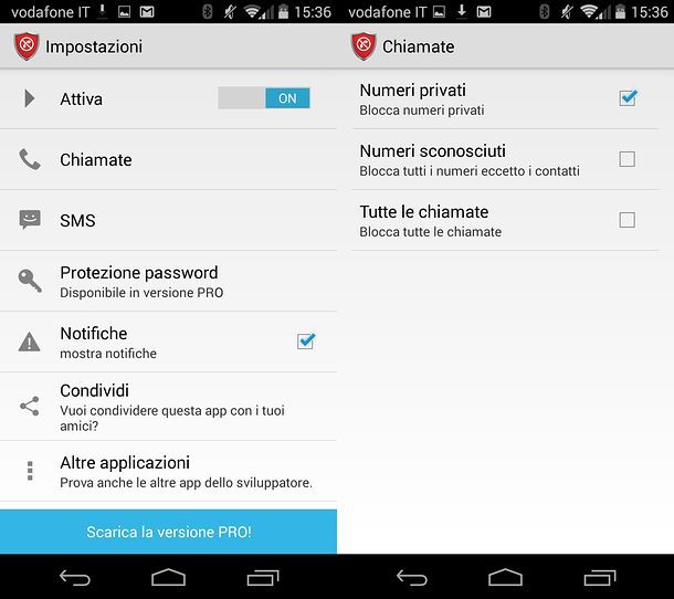 Come bloccare un numero privato Salvatore Aranzulla