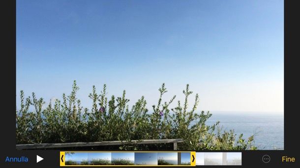 Come modificare un video su iPhone