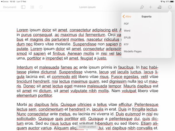 Pages iPadOS
