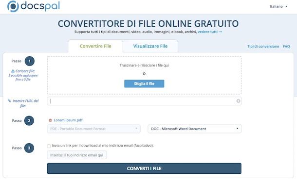 Come trasformare un PDF in Word con Mac