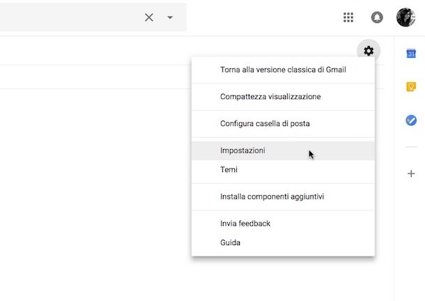 Come deviare mail su Gmail