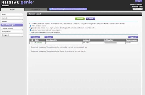 Come escludere un PC dalla rete