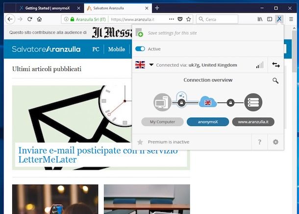 Come proxarsi con Firefox