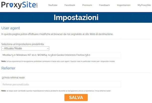 Come proxarsi con Firefox