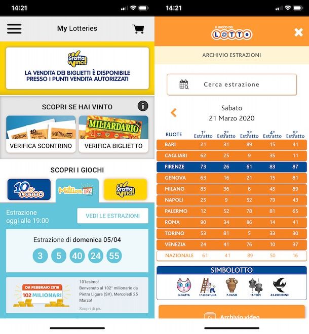 Giocare al Lotto da smartphone e tablet