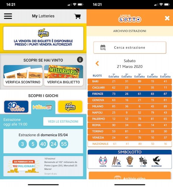 Giocare al Lotto da smartphone e tablet