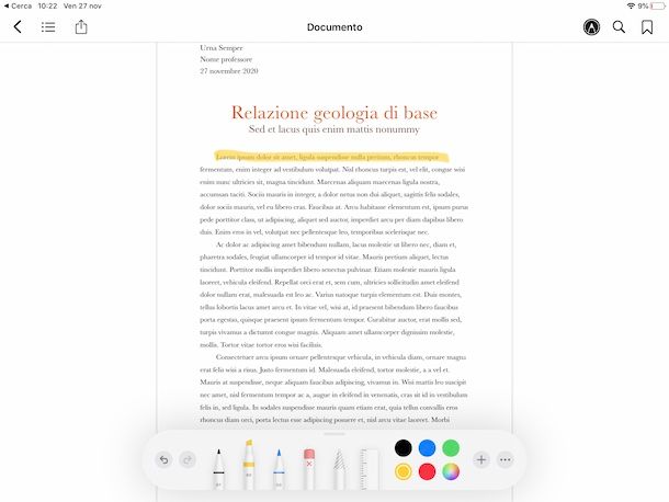 Libri PDF iPadOS