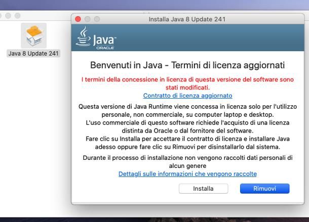 Come abilitare Java su Mac