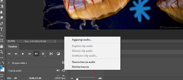 Come modificare un video con Photoshop