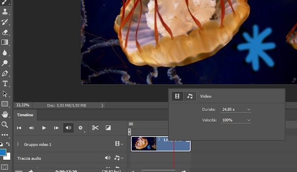 Come modificare un video con Photoshop