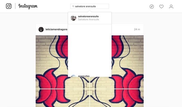 Come cercare persone su Instagram