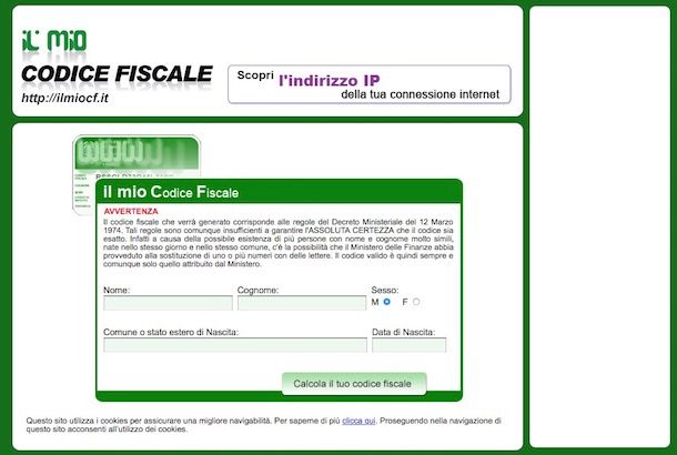 Come Si Costruisce Un Codice Fiscale