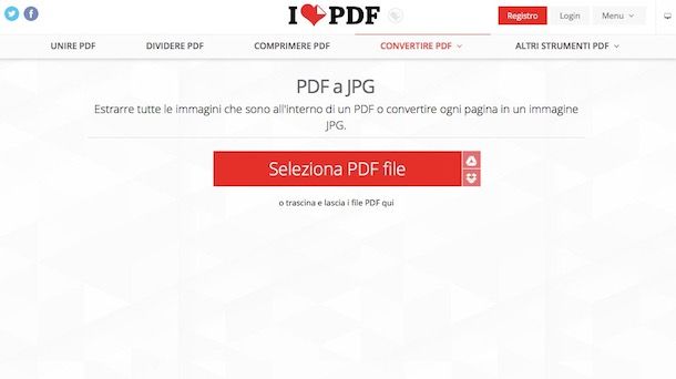 Come trasformare un PDF in JPG con Mac