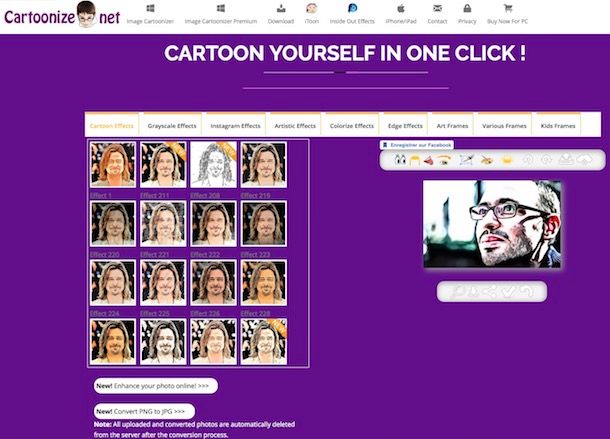 Come trasformare una foto in cartone animato gratis