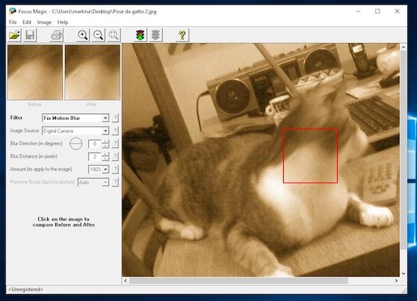Programmi per mettere a fuoco foto