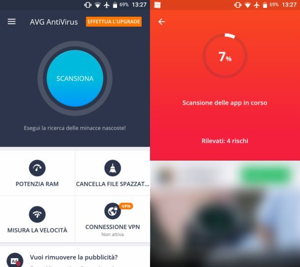 AVG Antivirus per Android