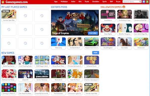 Giochi online gratis