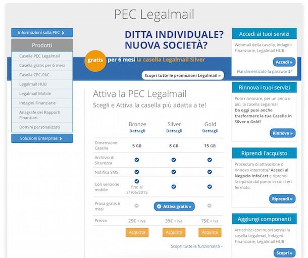 Legalmail PEC