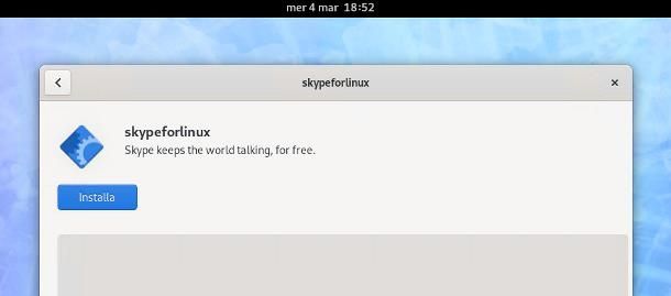 Come installare Skype su Linux