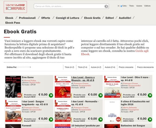 Scarica libri gratis