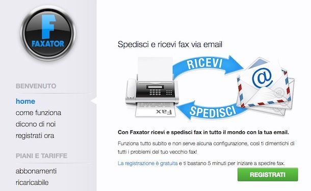 Fax gratis