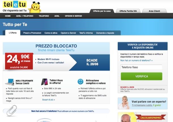 Copertura ADSL