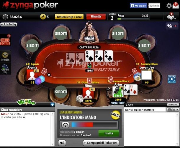 Zynga Poker